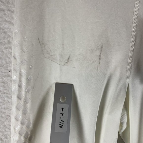 Nike Leggings Women's Large White Polyester Stretch Dri-Fit Softball‎ 6836 - Picture 6 of 15